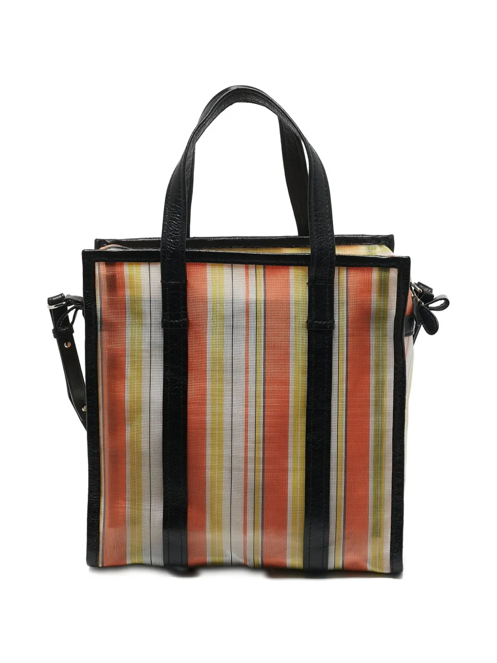 Pre-owned Balenciaga Small Bazar Shopper Tote Bag In Orange