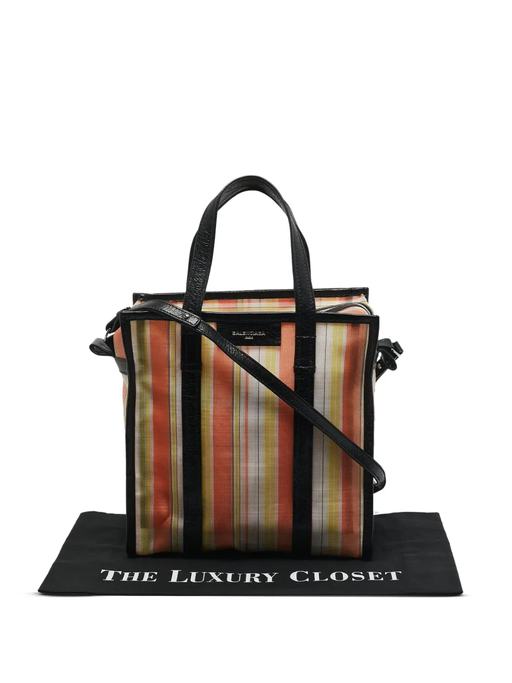 Pre-owned Balenciaga Small Bazar Shopper Tote Bag In Orange