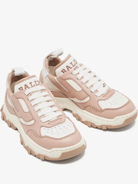 Bally Pre-Owned leather sneakers