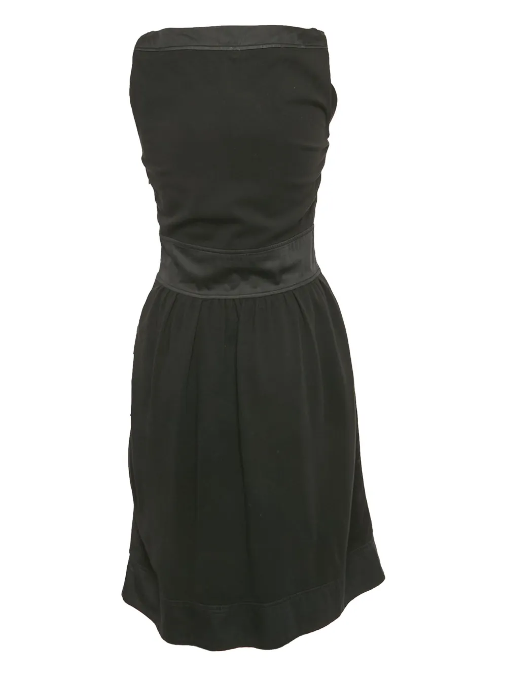 Diane Von Furstenberg Vintage Mouwloze jurk met zak - Zwart