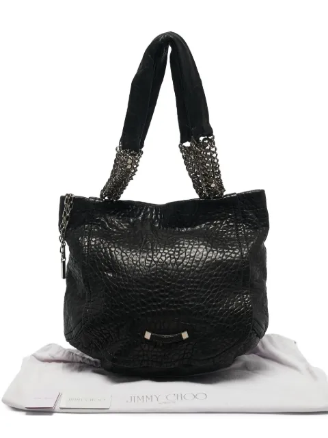 Jimmy Choo Pre-Owned Nica leather chain tote bag