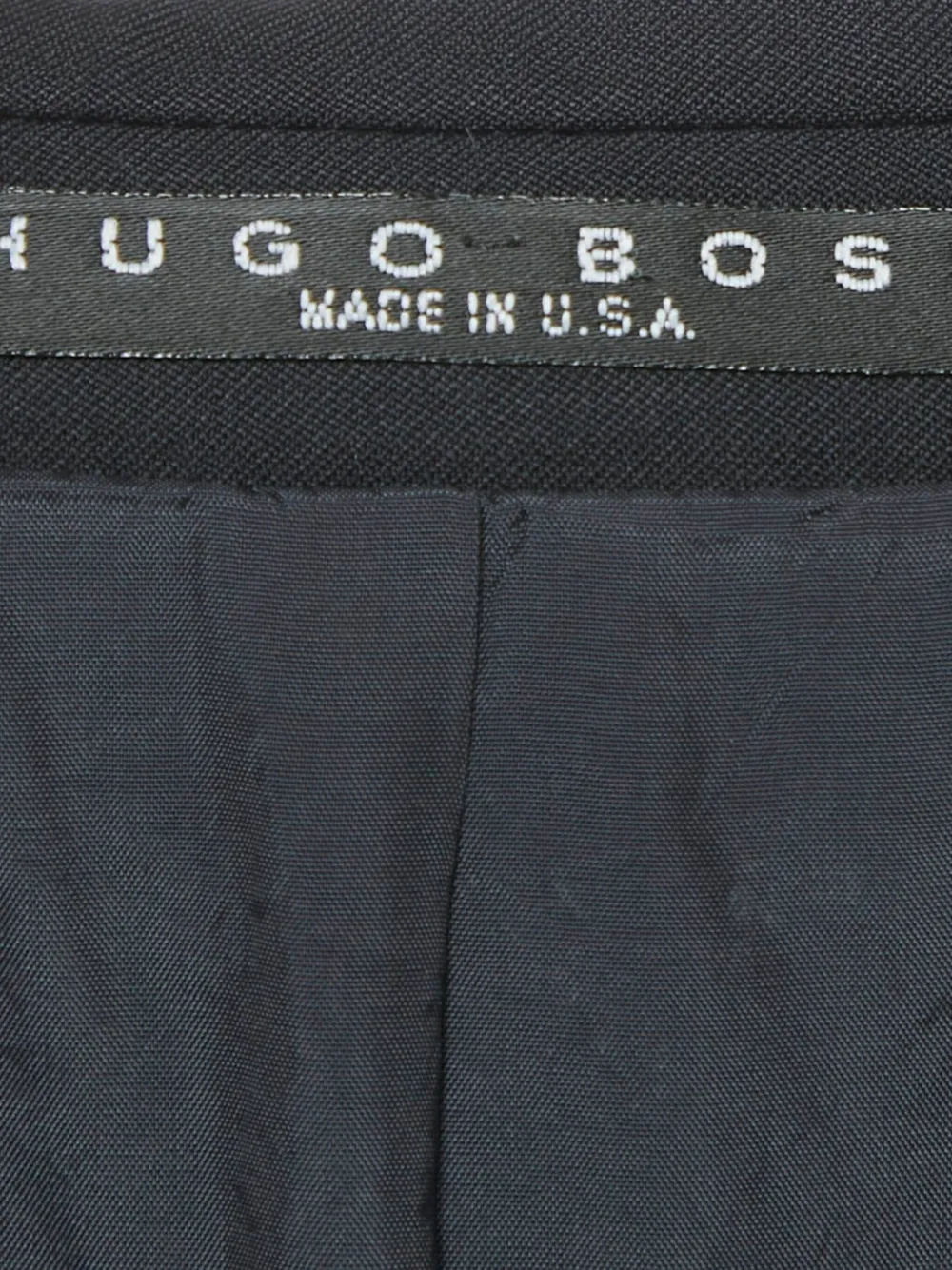 Pre-owned Hugo Boss Single-breasted Wool Blazer In Blue