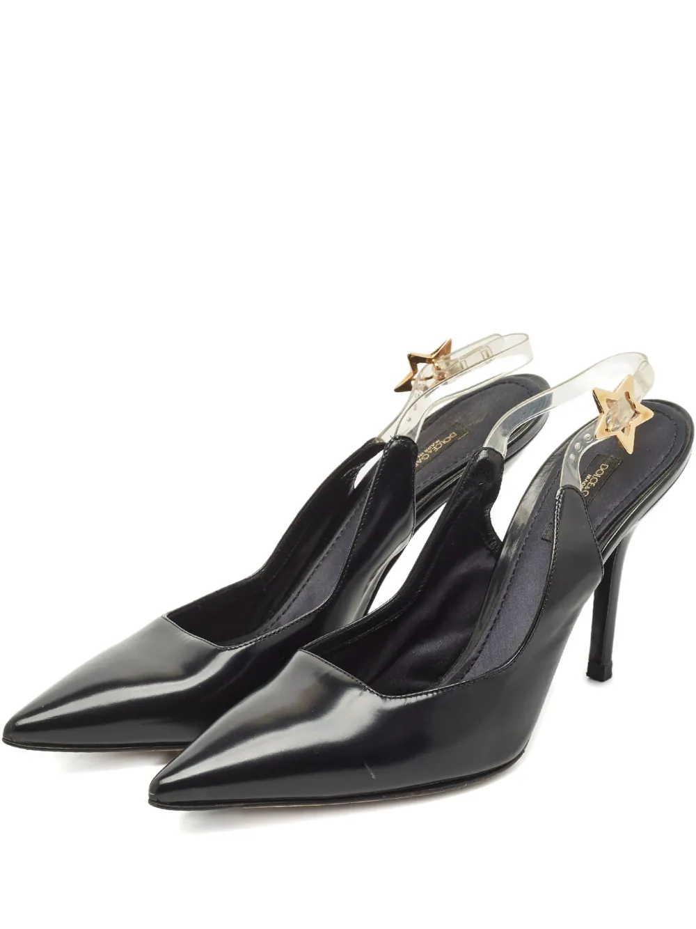 Dolce & Gabbana Pre-Owned Slingback-Pumps mit Absatz 100mm - Schwarz