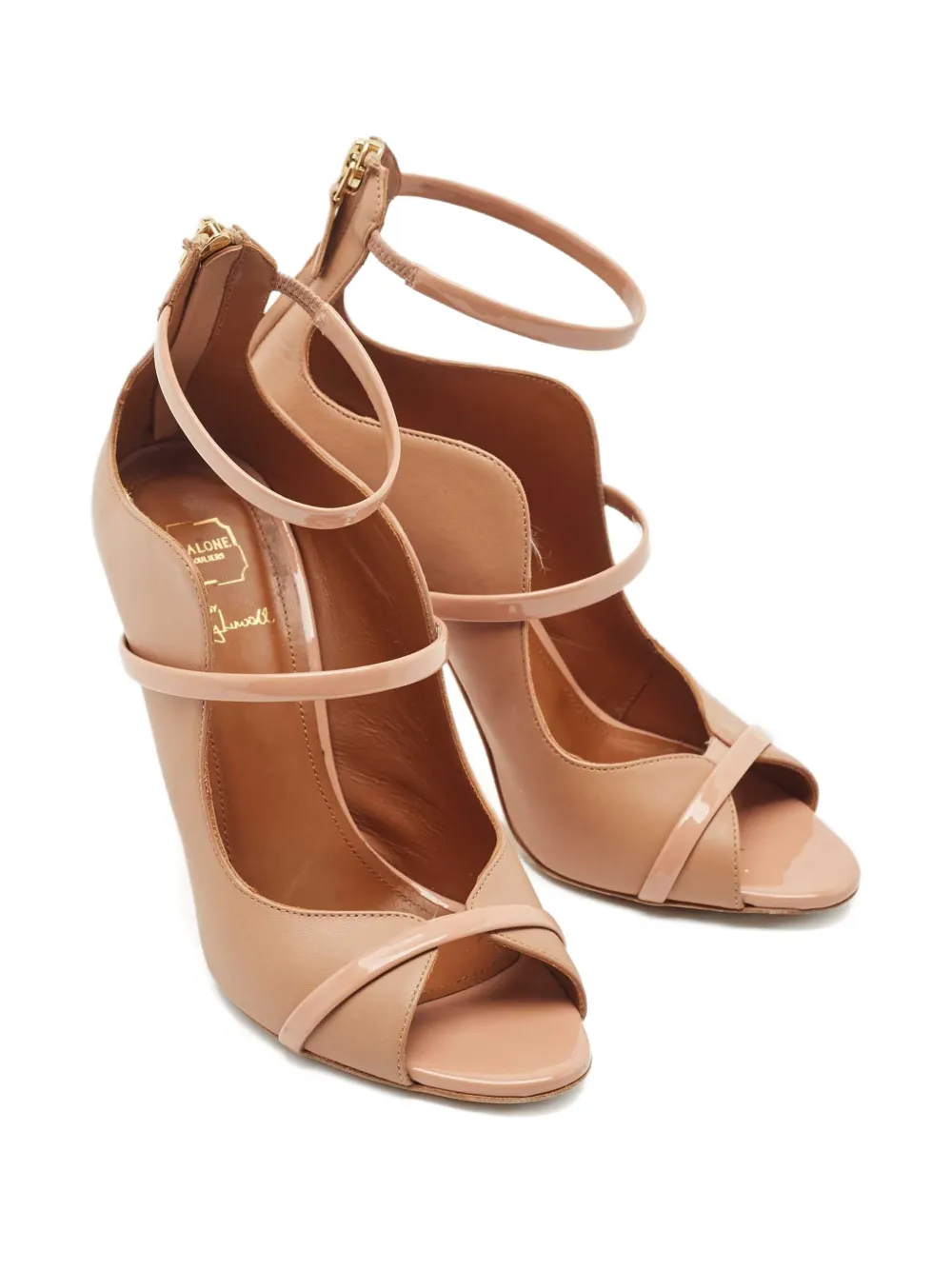 Malone Souliers 100 mm Mika pumps - Beige