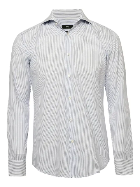 BOSS striped cotton shirt