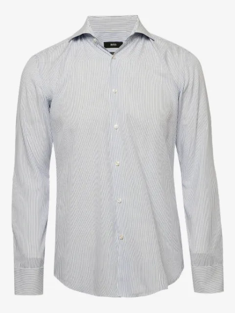 BOSS Camicia a righe in cotone