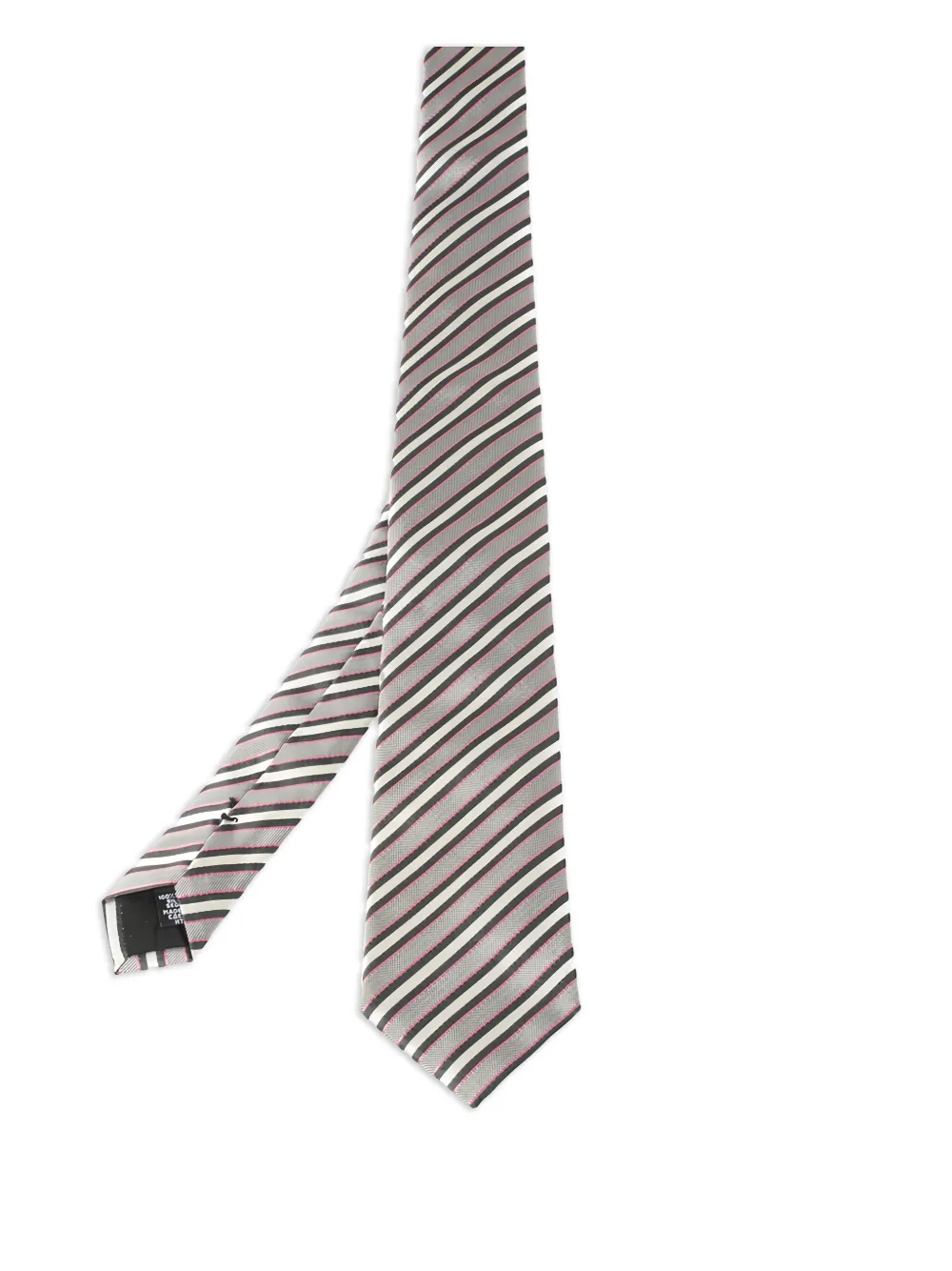 BOSS striped silk tie | Neutrals | Image 1