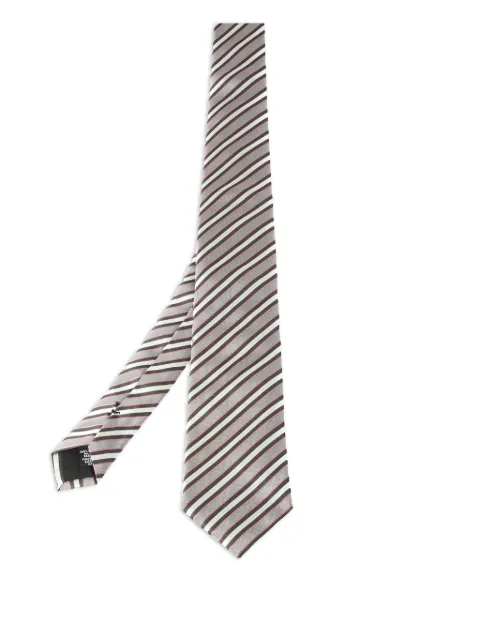 BOSS striped silk tie