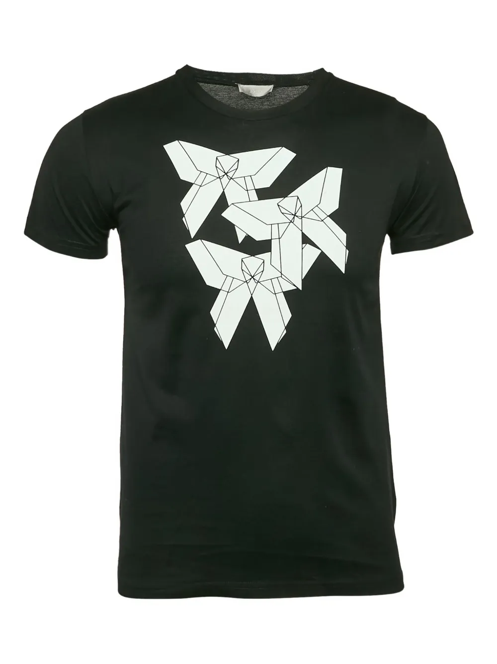 Christian Dior Pre-Owned geometric-motif T-shirt | Black | Image 1