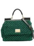 Dolce & Gabbana Pre-Owned Miss Sicily lurex crochet Bag - Green