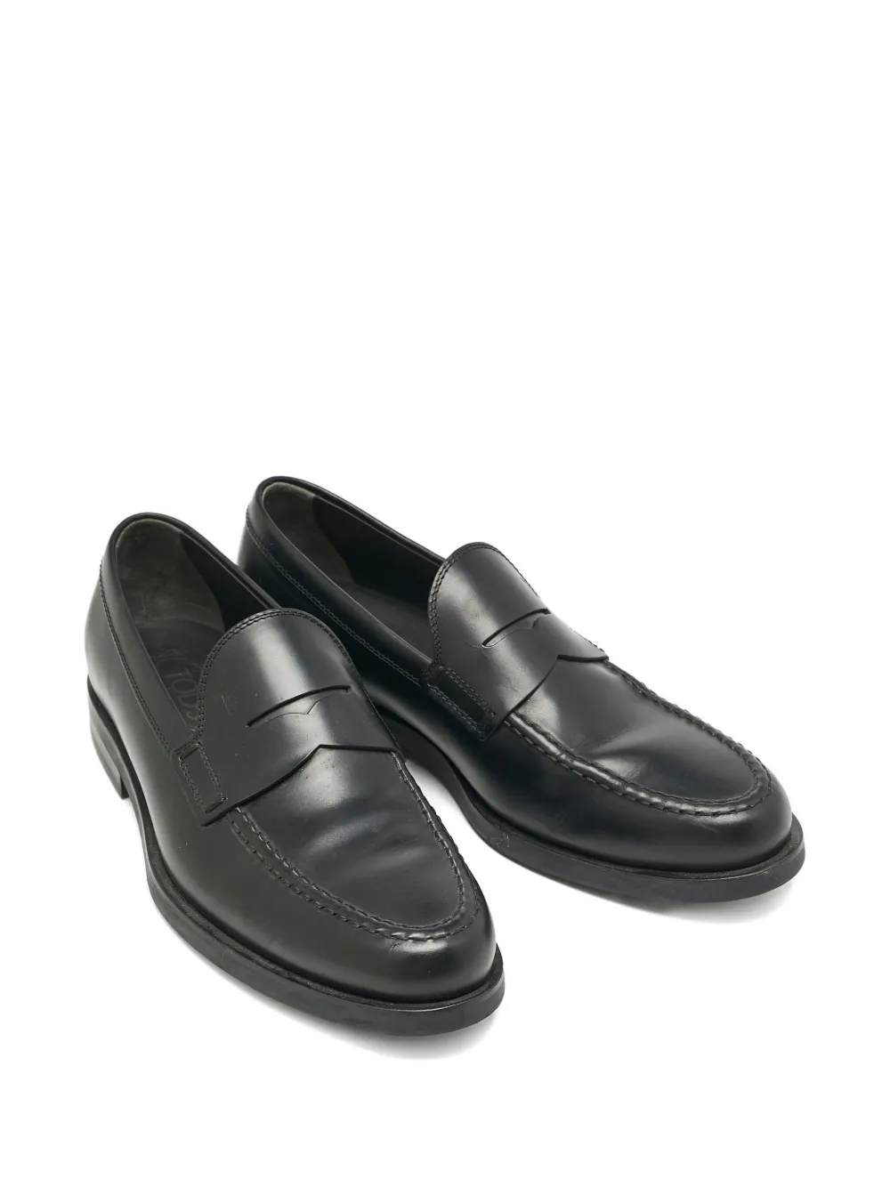 Tod's Vintage loafers i läder | Image 2