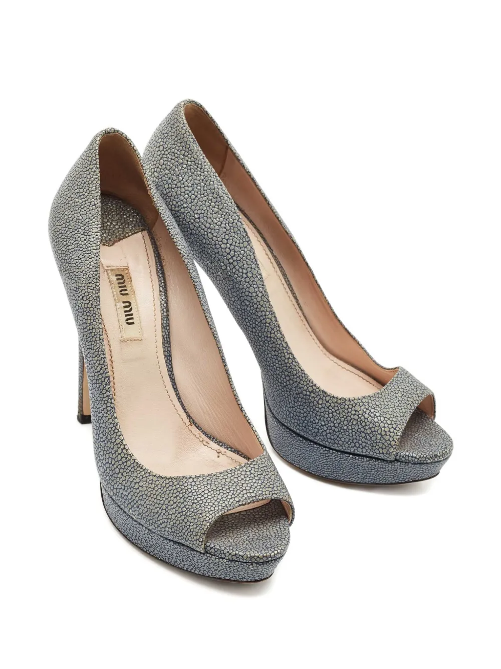 Miu Miu Pre-Owned 1153016 Grey | Image 2