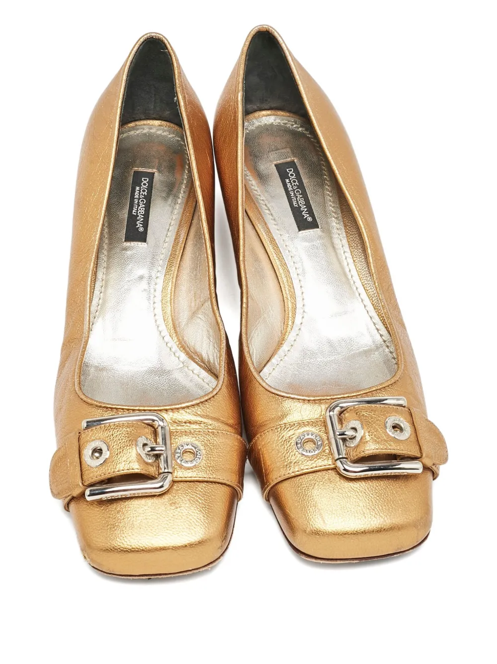  Dolce & Gabbana Pre-owned 1146682 Metallic - Jaune 