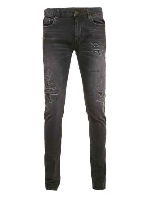 Saint Laurent Pre-Owned distressed jeans