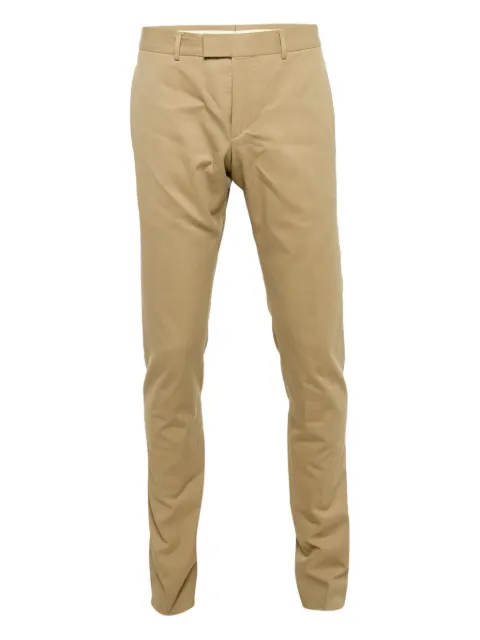 Gucci Pre-Owned herringbone-weave trousers