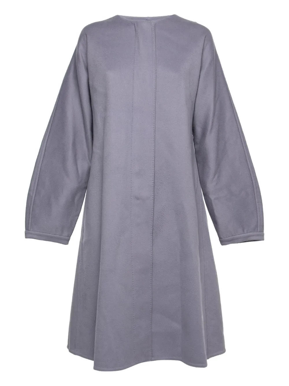 Gianfranco Ferré Pre-Owned A-line wool coat | Purple | Image 1