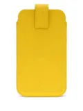 Smythson 2024 Leather Flap Phone Case - Yellow