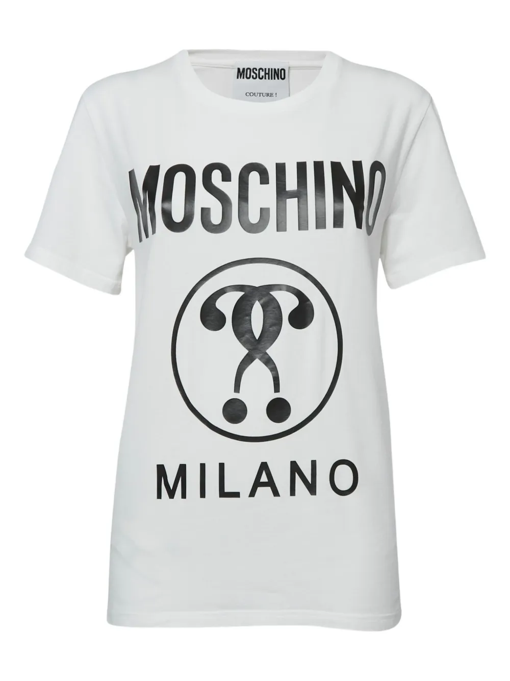 Moschino Pre-Owned cotton crew neck T-shirt | White | Image 1