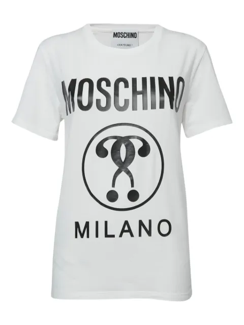 Moschino Pre-Owned cotton crew neck T-shirt