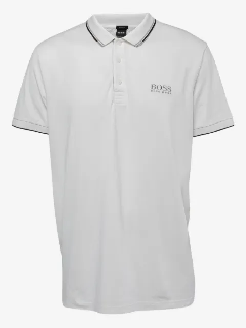 BOSS playera tipo polo con tres botones