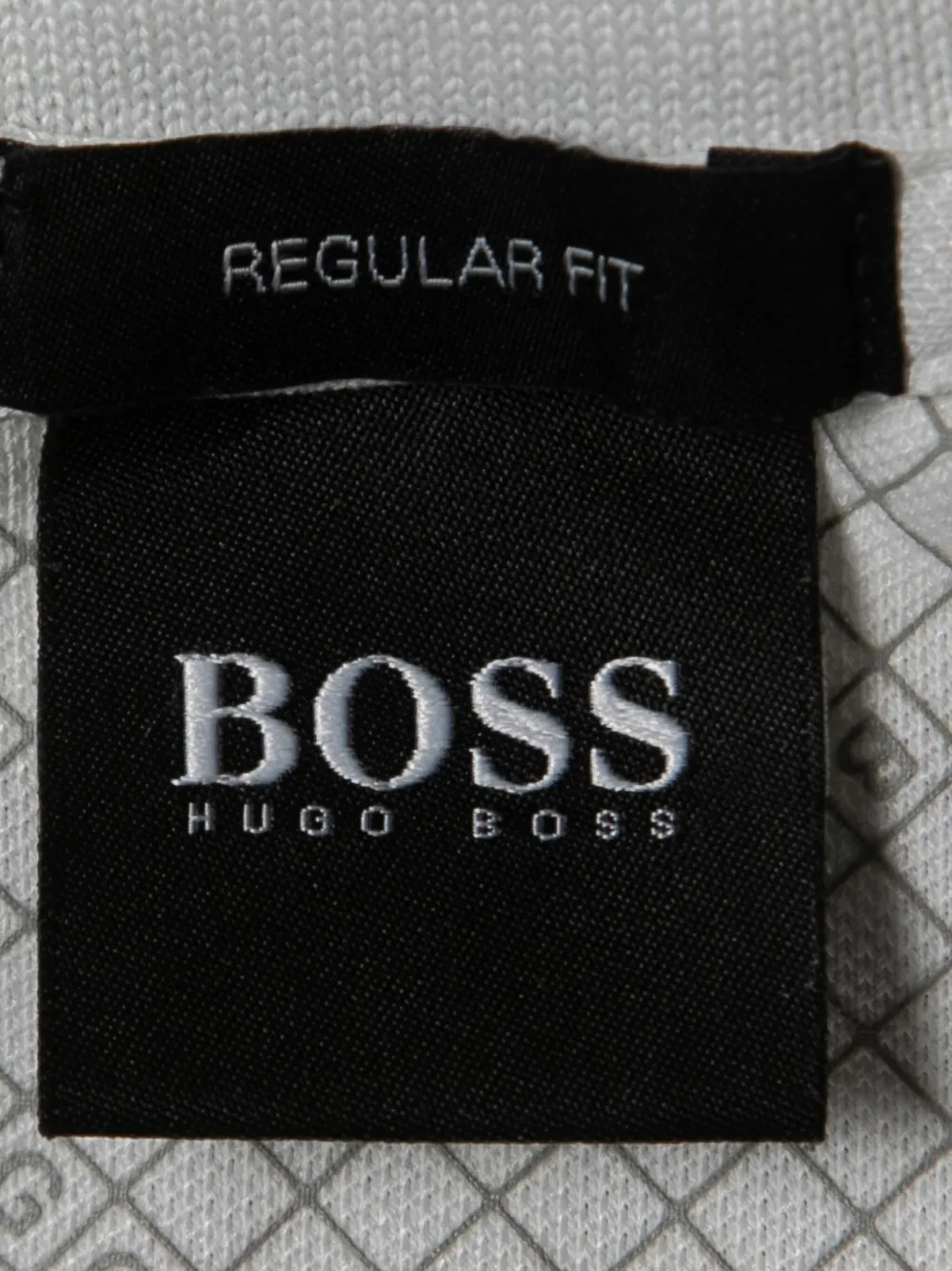 Pre-owned Hugo Boss Three-button Placket Polo Shirt In White