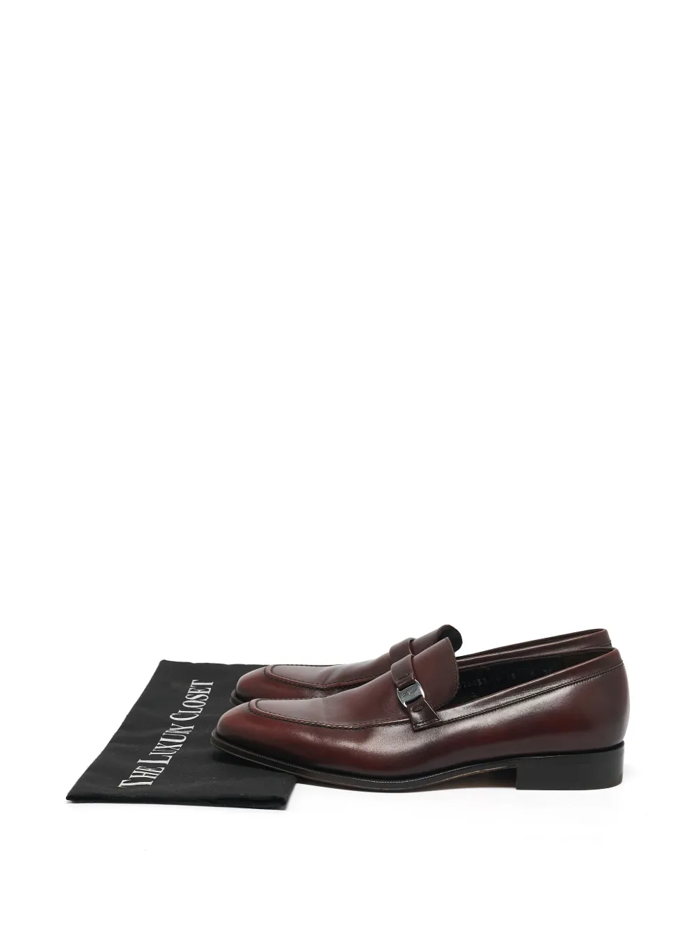 FERRAGAMO Pre-owned Leather Loafers In Brown