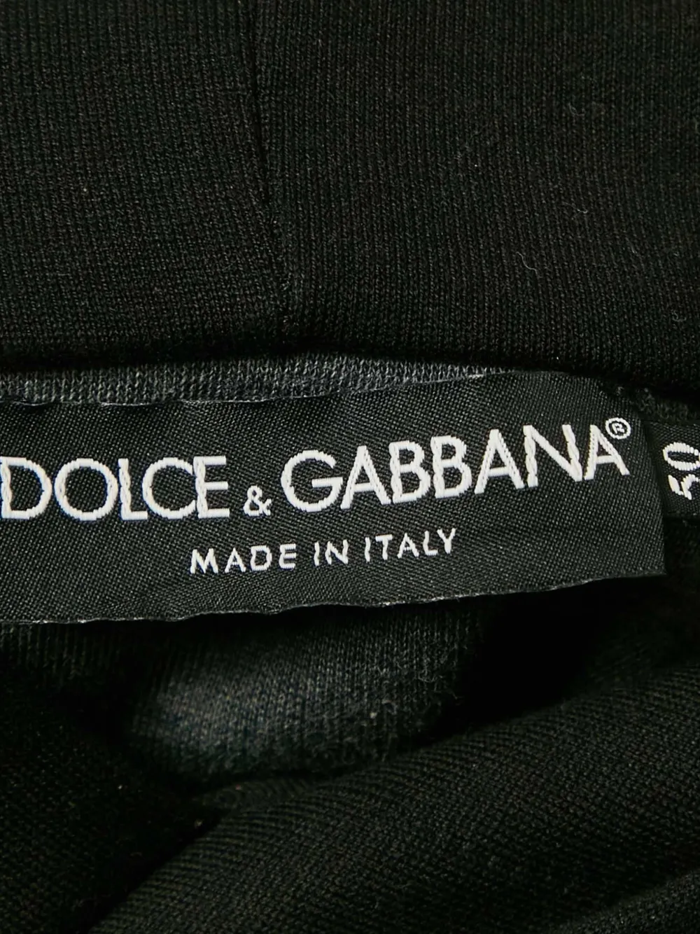 Dolce & Gabbana Pre-Owned embossed-logo cotton hoodie | Image 2