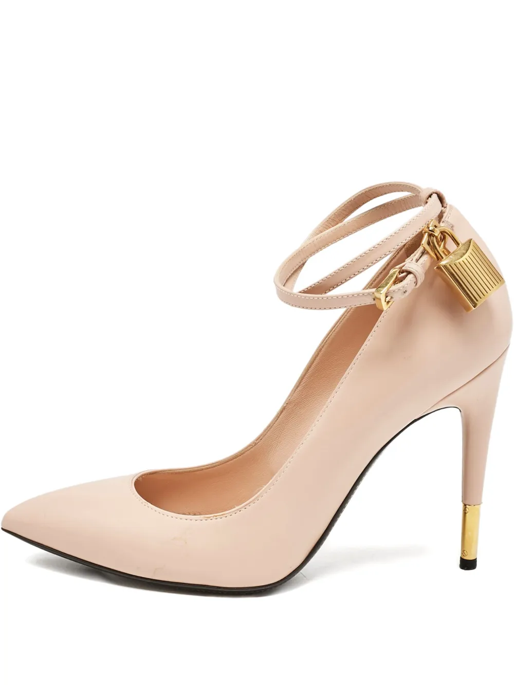Tom Ford Vintage 2024 Pumps mit Schloss 105mm - Nude