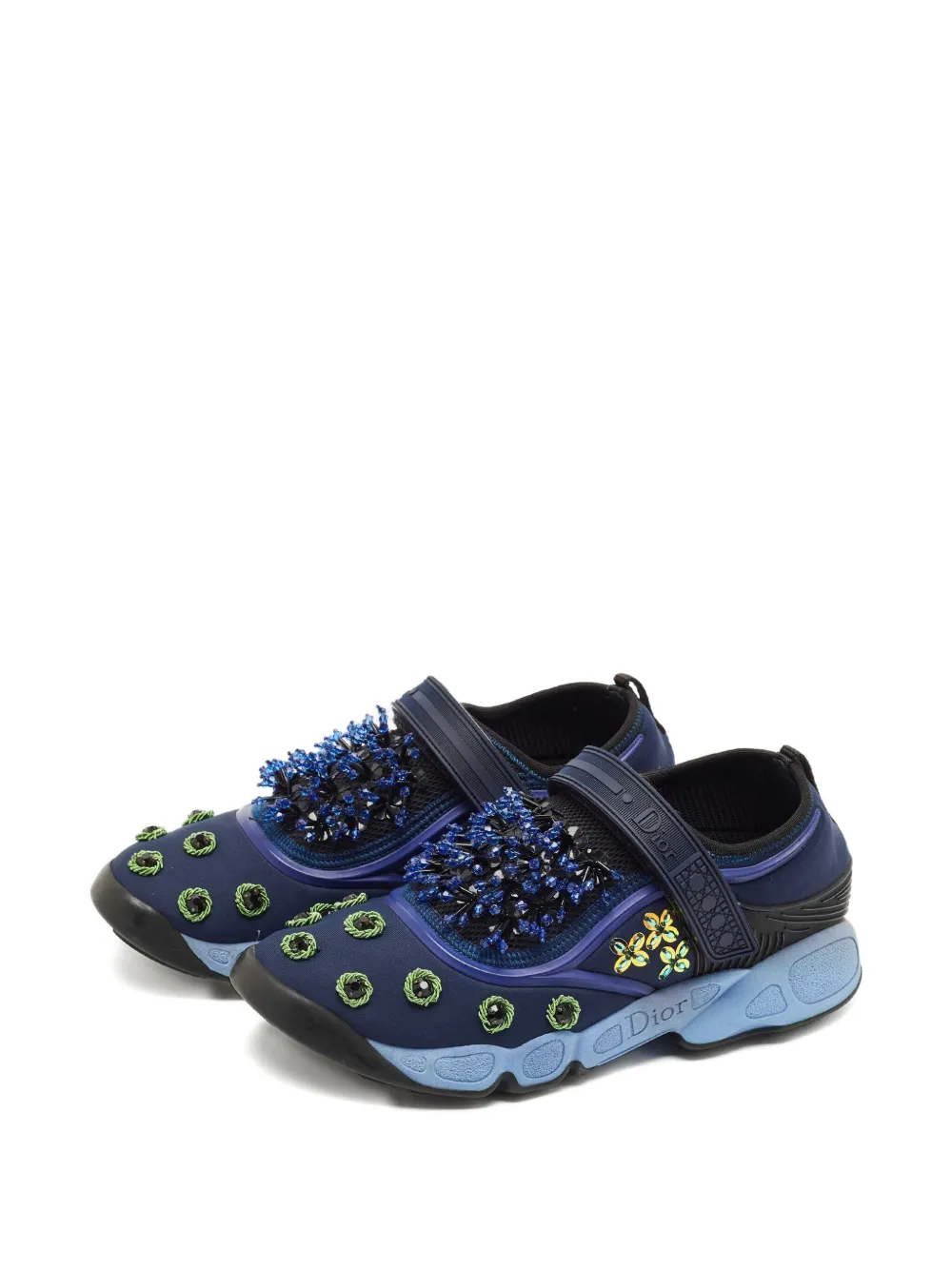 Christian Dior Pre-Owned Fusion sneakers - Blauw
