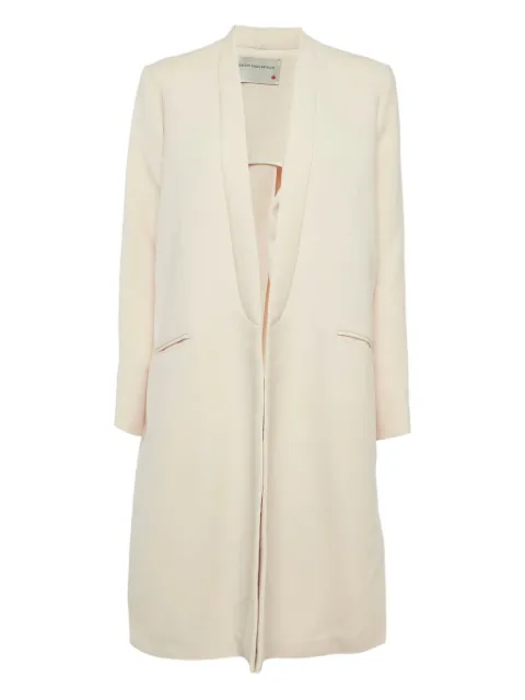 Maison Rabih Kayrouz wool slit-detail coat