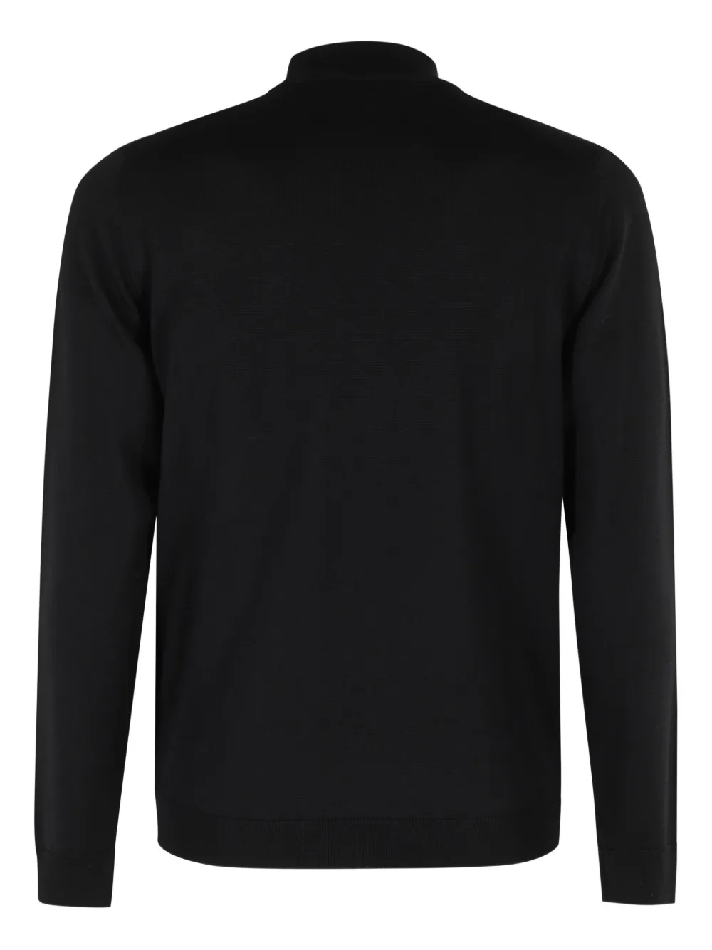 Roberto Collina mock-neck sweater Zwart