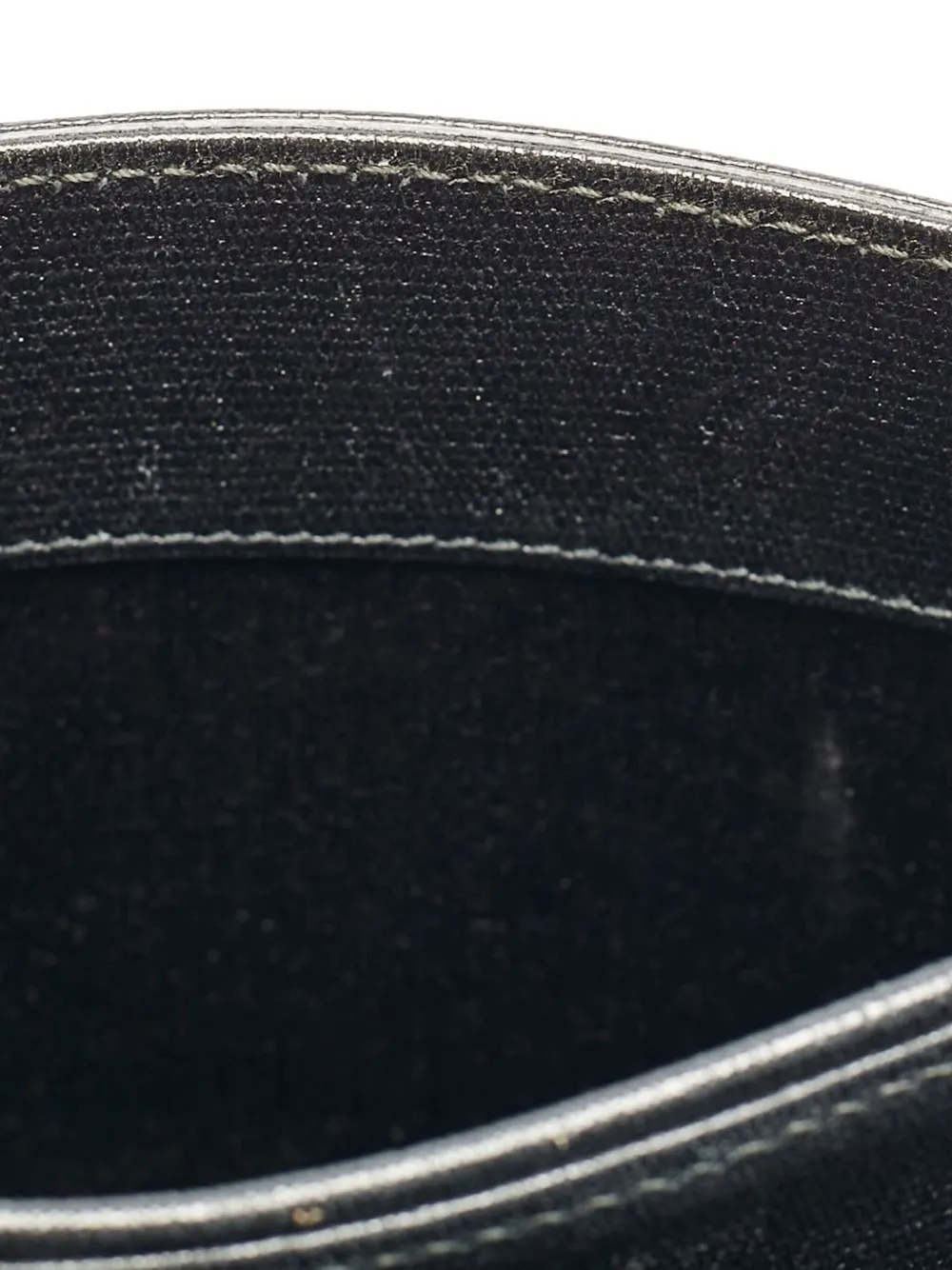 Pre-owned Saint Laurent Chyc Y-motif Flap Bag In Black