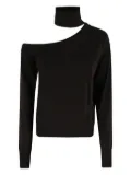 Federica Tosi cut-out wool jumper - Black