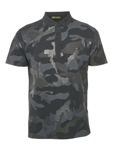 Valentino Pre-Owned camouflage piqué polo shirt