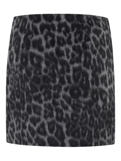 Federica Tosi leopard-print pocket mini skirt