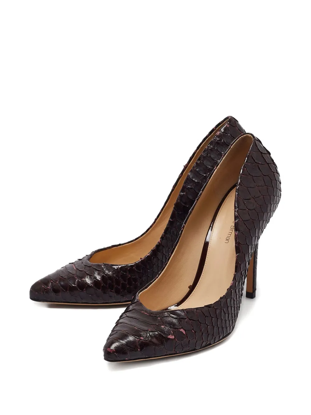 Alexandre Birman 110mm python-skin pumps | Image 2