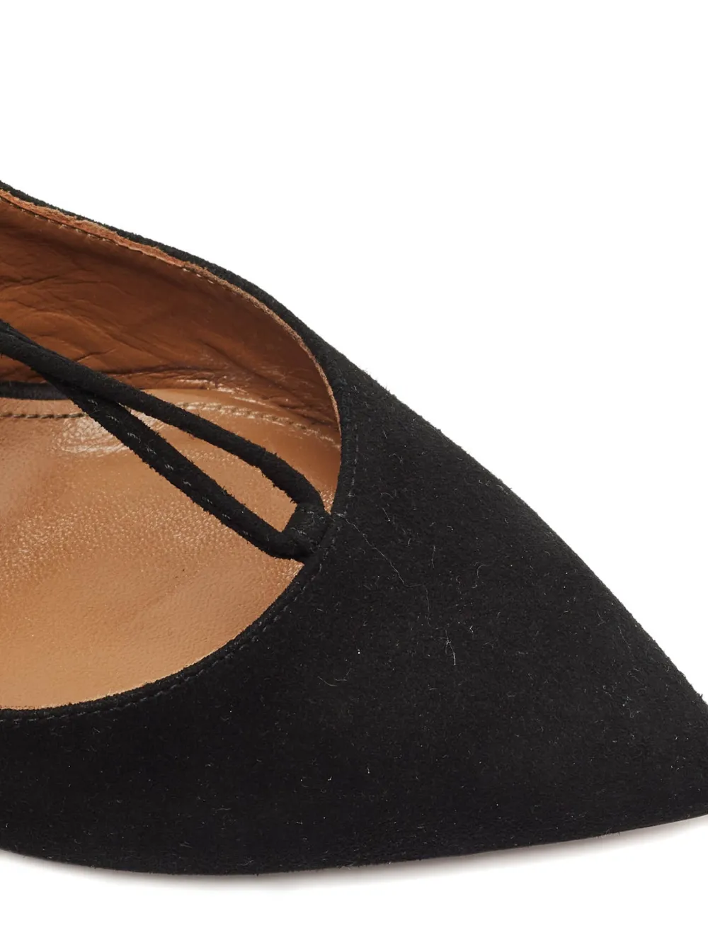 AQUAZZURA Pre-owned 2024 Lace-detail Pumps In Black