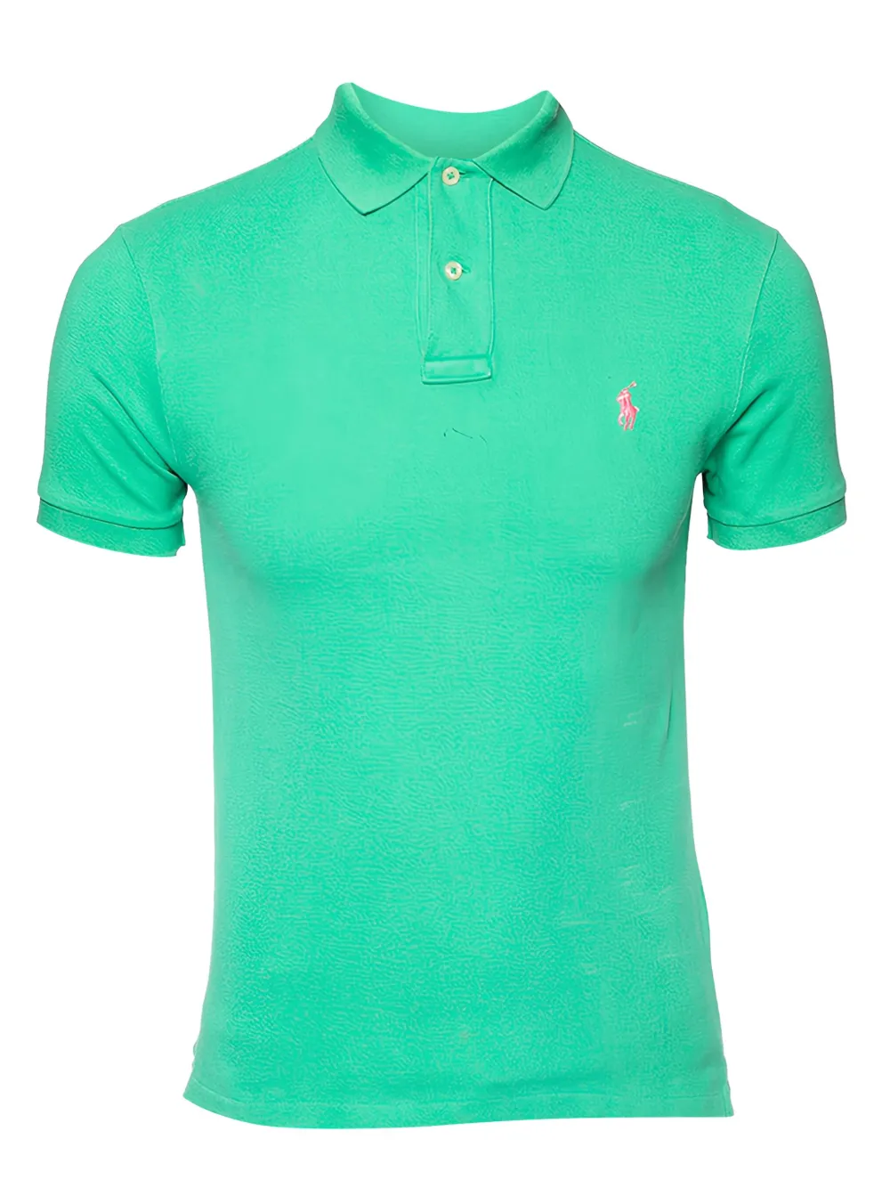 Polo Ralph Lauren Vintage cotton-piqué polo shirt | Green | Image 1