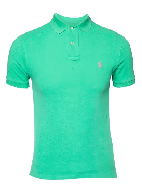 Polo Ralph Lauren Vintage Poloshirt aus Baumwoll-Piqué