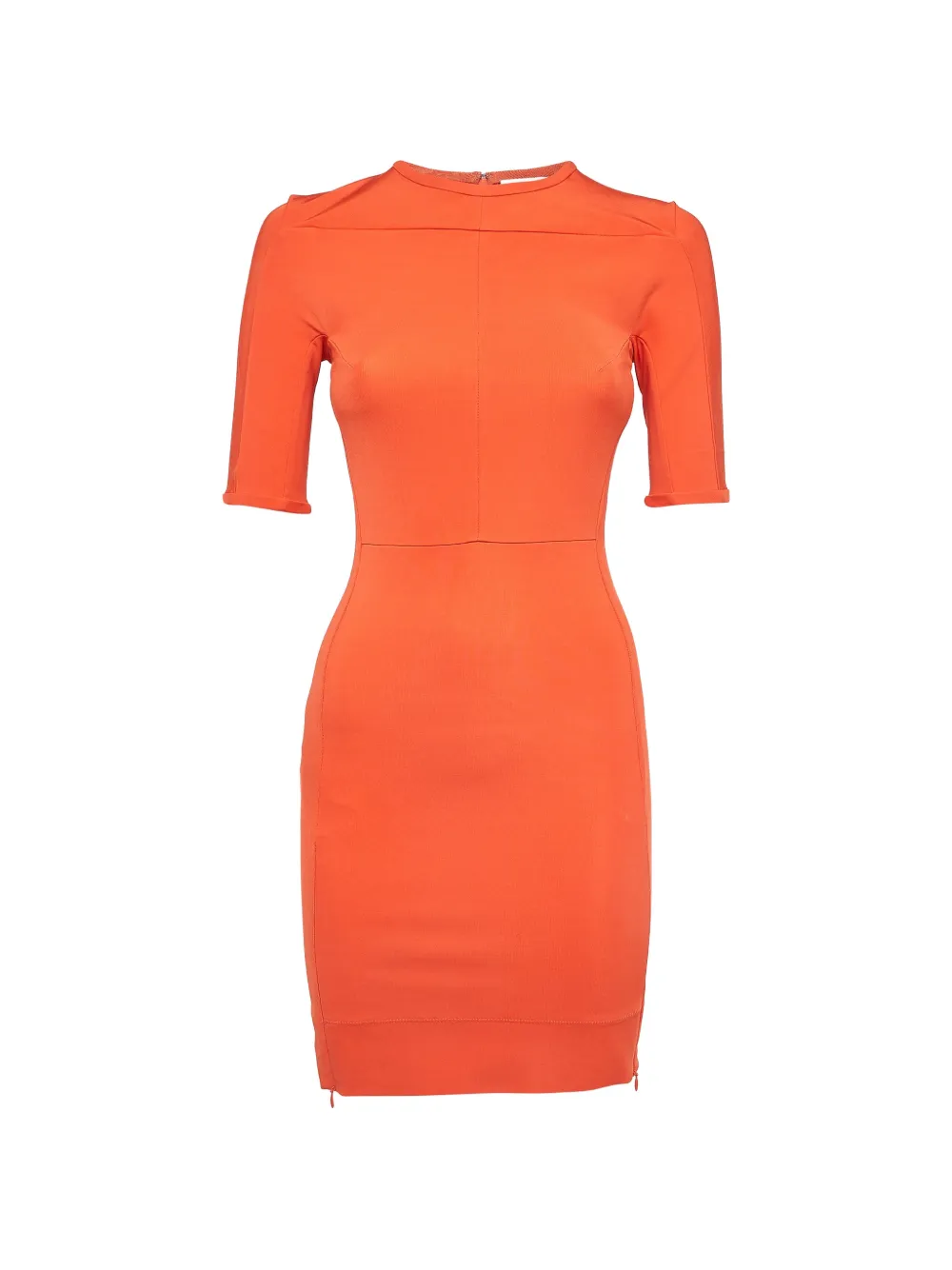 Diane Von Furstenberg Vintage Abito corto in maglia - Arancione