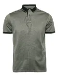 Emporio Armani Pre-Owned buttoned placket-knit polo shirt - Grey