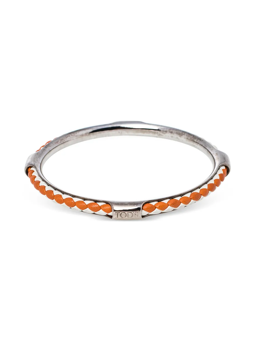 Tod's Vintage metal bangle bracelet | Silver | Image 1
