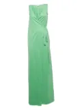 Diane Von Furstenberg Vintage wrap-design knitted maxi dress - Green