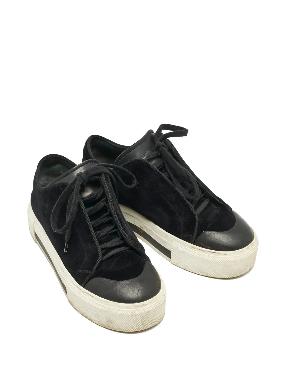 Alexander McQueen Pre-Owned Sneakers aus Leder - Schwarz