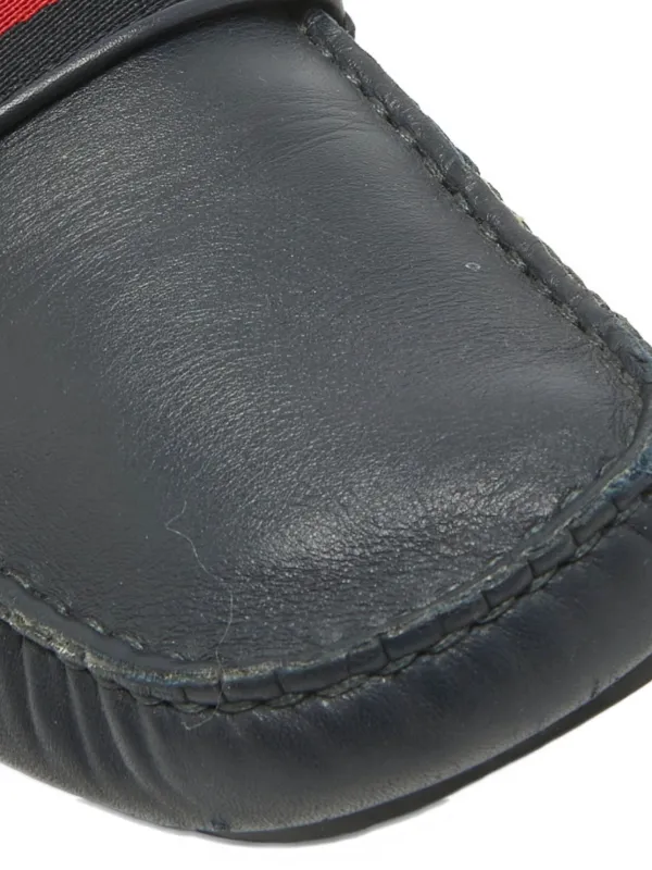 Gucci Pre-Owned GG Marmont Loafers | Blue | FARFETCH