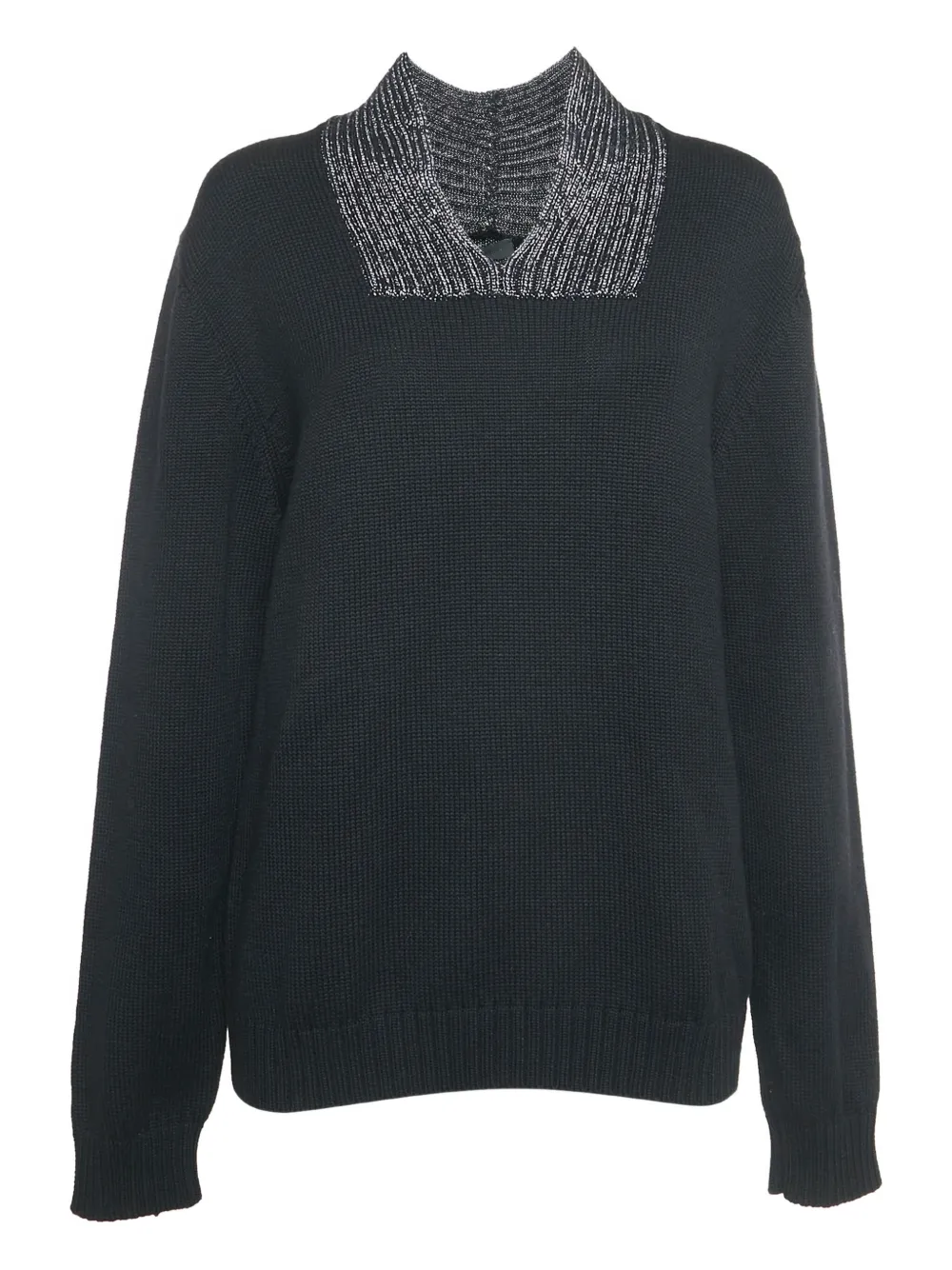 Jil Sander Pre-Owned v-neck sweater | Black | Image 1
