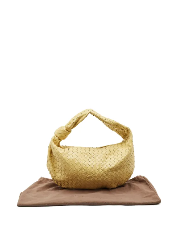 【専用】BOTTEGA VENETA ミニ ジョディ ライトイエロー Bottega veneta mini Jodie leather light yellow SHW