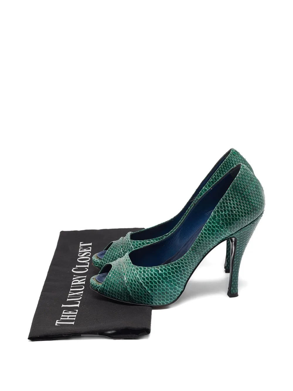 Pre-owned Roger Vivier Vintage 1038768 Green