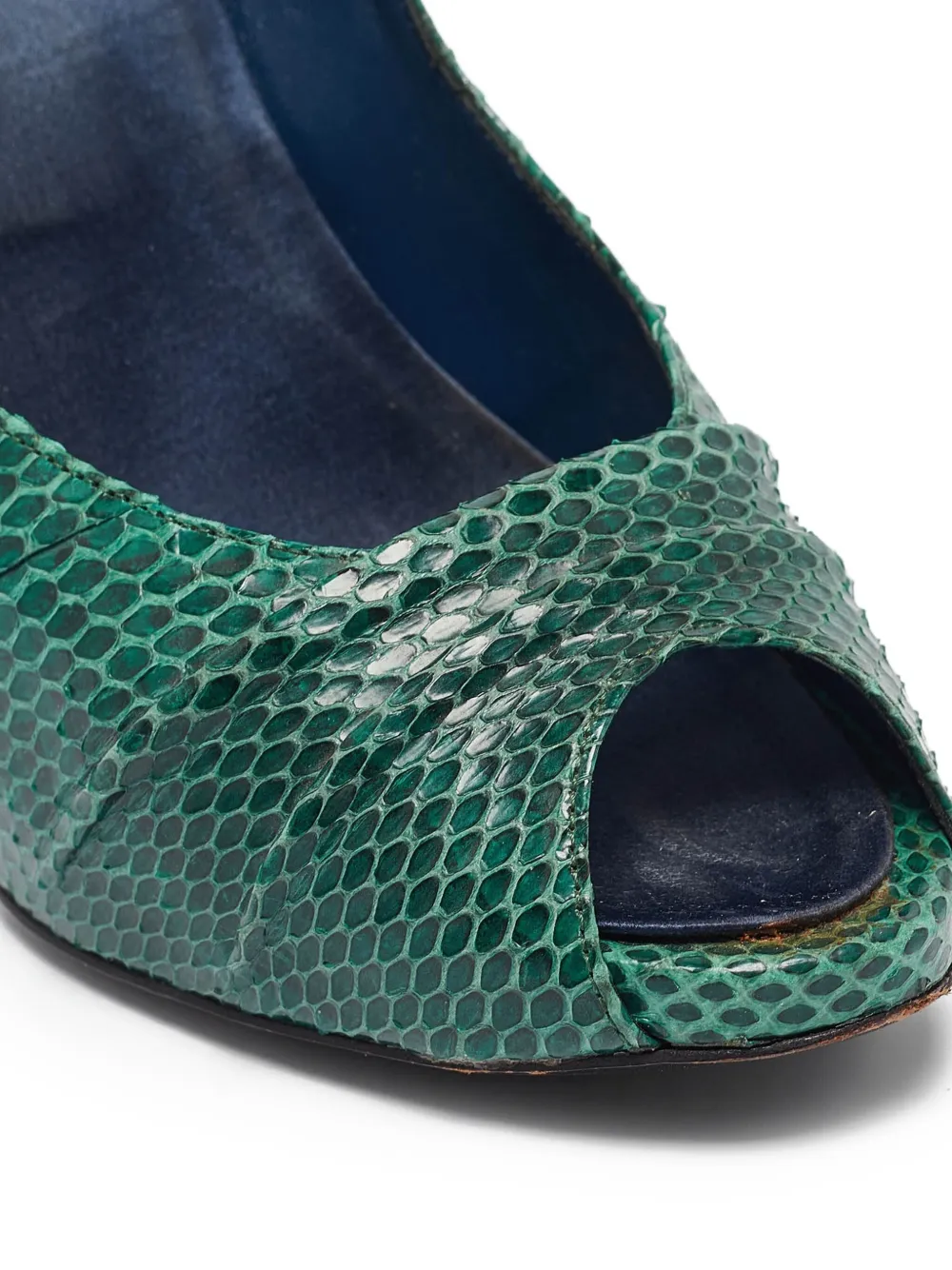 Pre-owned Roger Vivier Vintage 1038768 Green