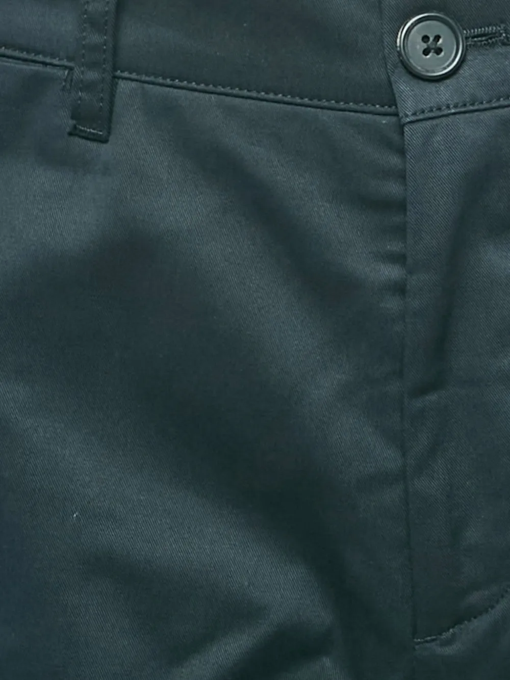 Pre-owned Prada Gabardine Trousers In Blue